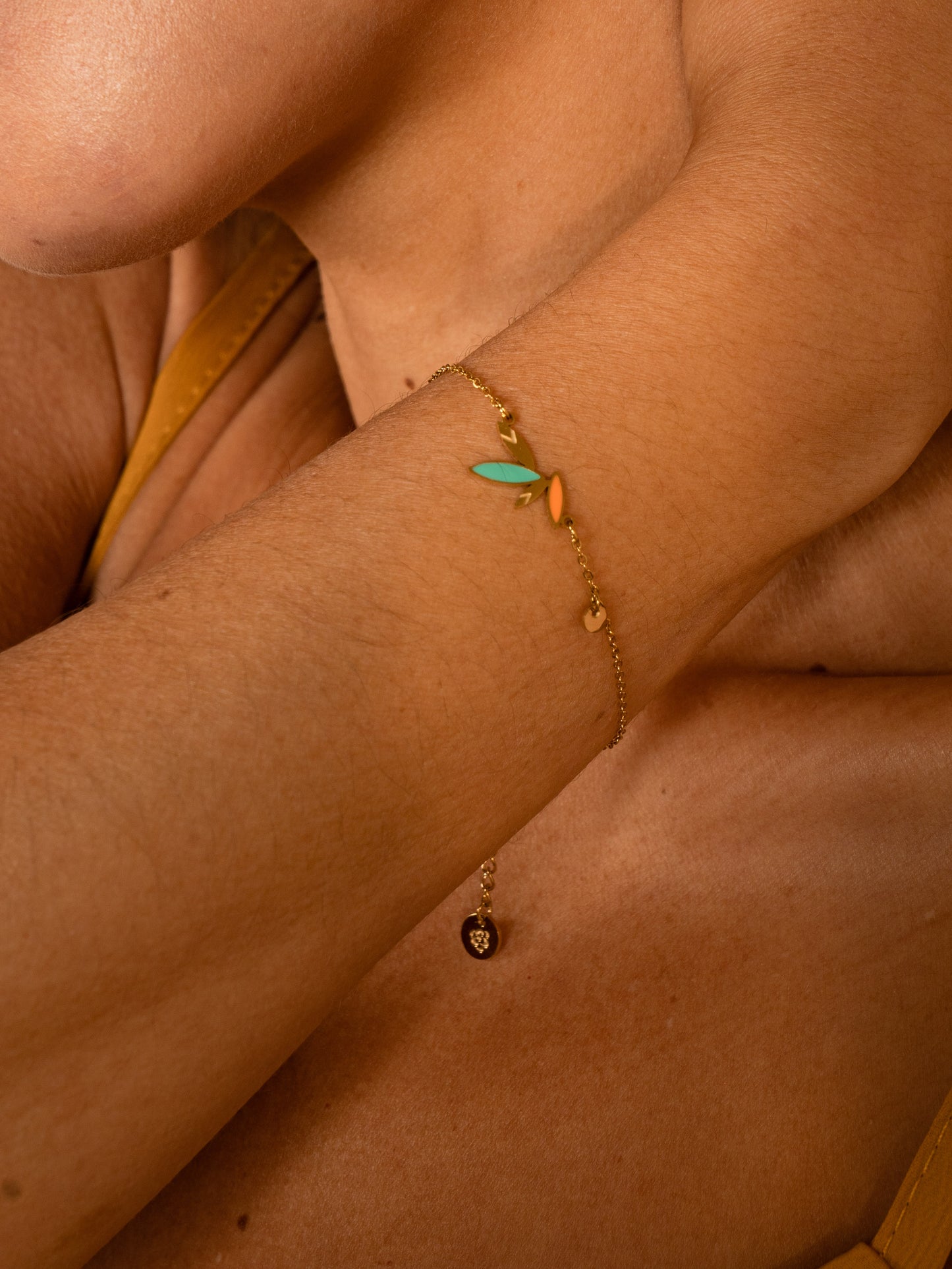 Yoni leaves bracelet