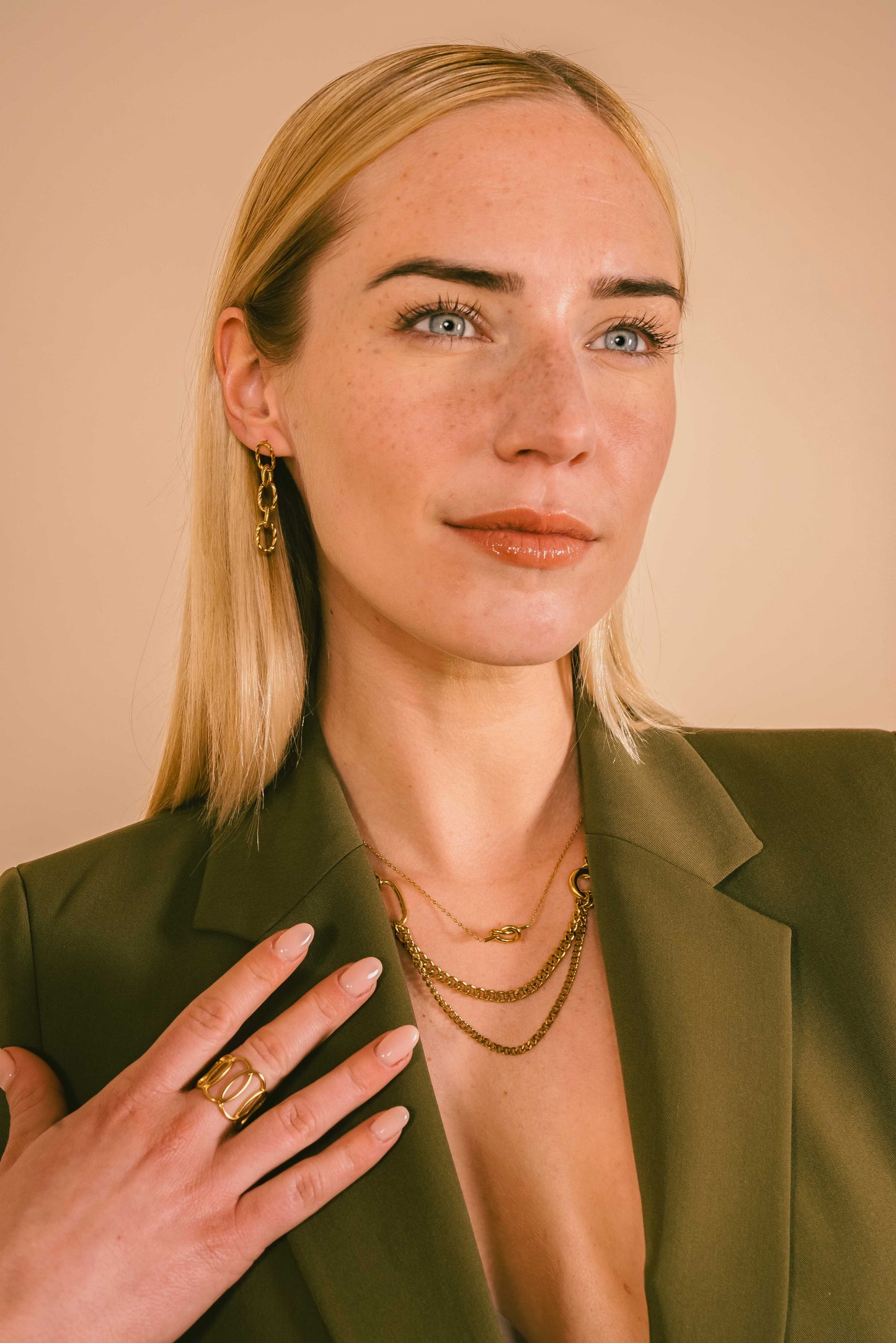 Murcia channel necklace