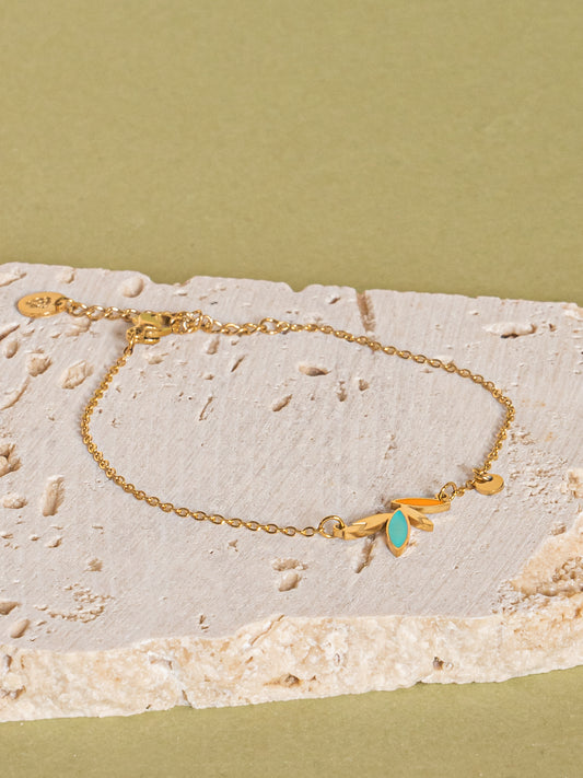 Yoni leaves bracelet