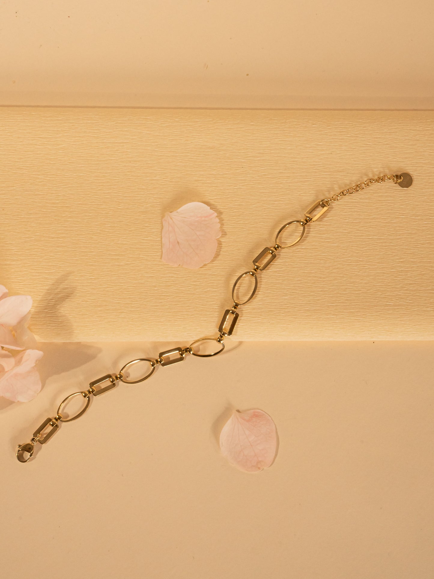 IFE square and round chains bracelet
