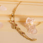 Triple chain bracelet with Ama pearls