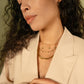 Pearl necklace and Moa rhinestones