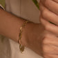 IFE square and round chains bracelet