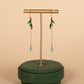 MAE leaf colored earring